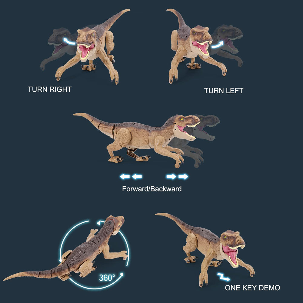 VERTOY dinosaur walking motion for realistic play