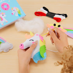 VERTOY donut craft bright soft felt pastry sparks early sewing confidence