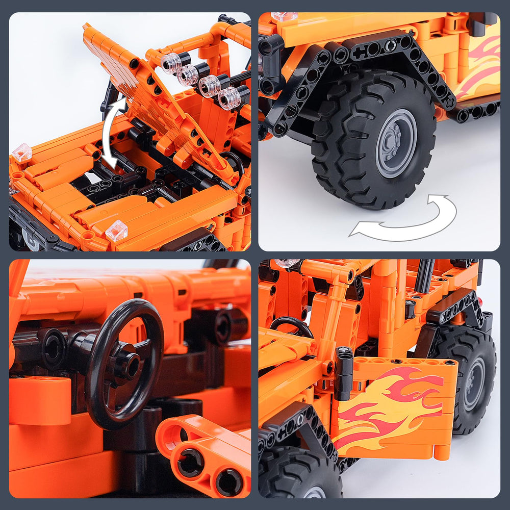 VERTOY off-road truck kit suitable as a birthday or holiday gift for curious builders