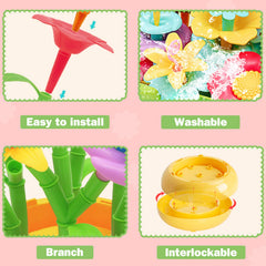 VERTOY stem-styling-pieces empower kids to shape stems for personalized blooms