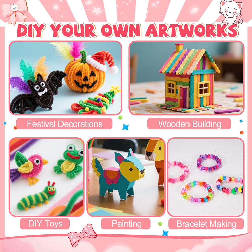 VERYHDSN glitter glue adds sparkle to kid-made decorations