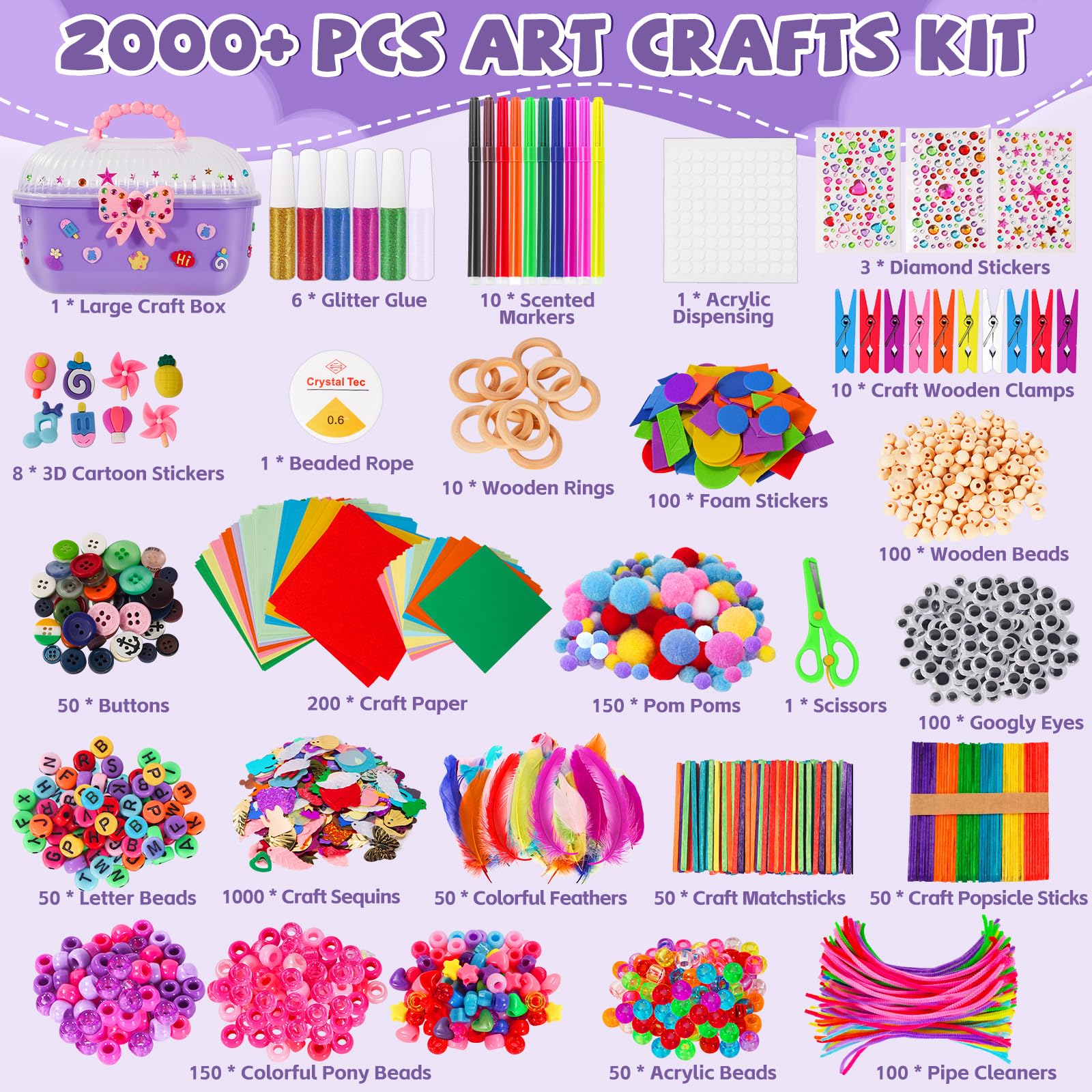 VERYHDSN supplies include scissors for safe, kid-friendly cutting and shaping.