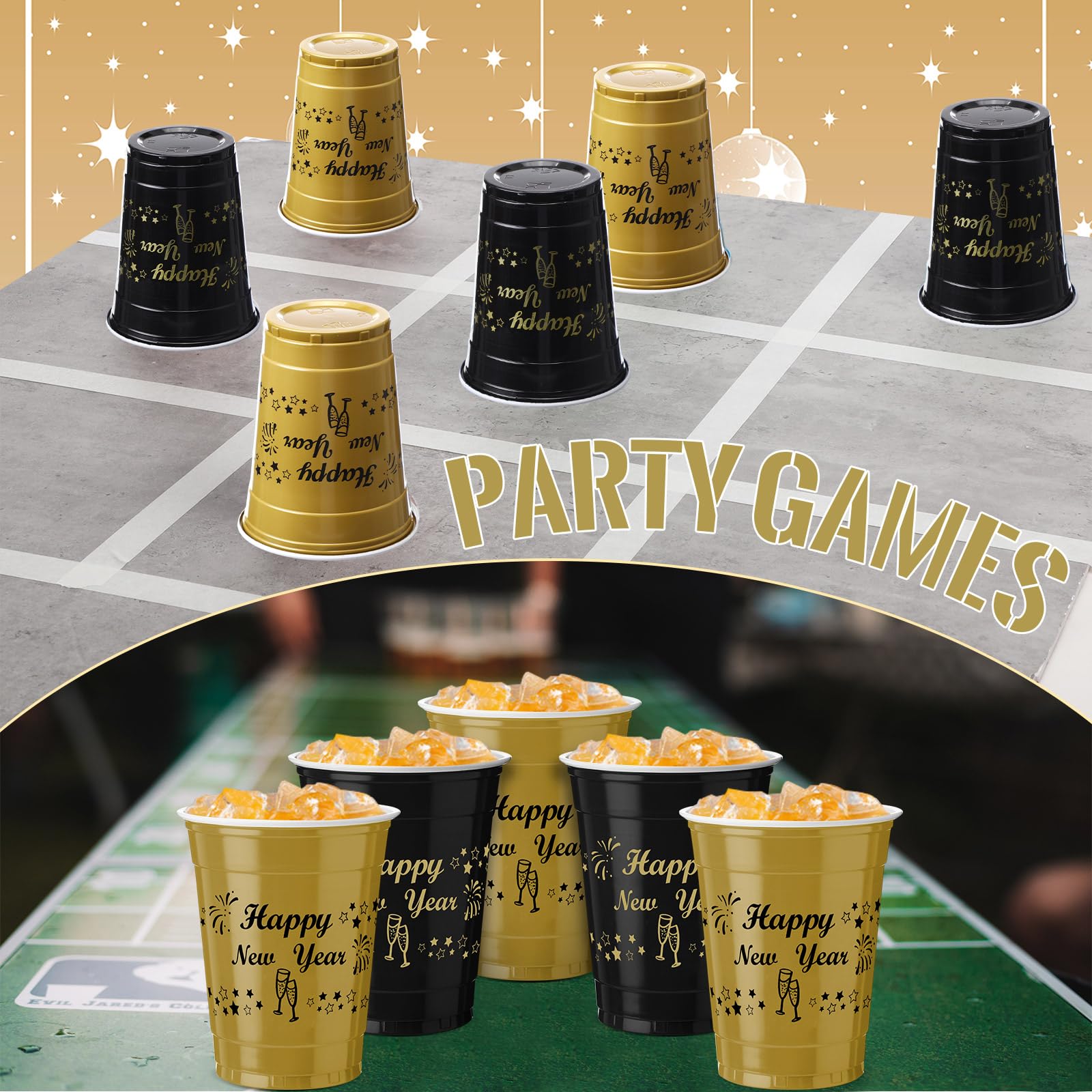 Vesici sturdy PS plastic cups resist leaks during iced drinks.