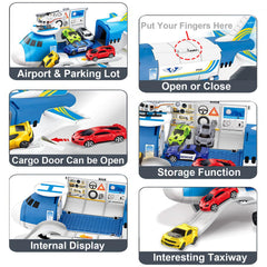 VESIHOLO airplane toy uses non toxic ABS material for safe handling