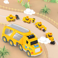 Veslier gift-ready construction truck set, ideal birthday or holiday gift.