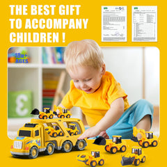 Veslier rotating cab and open tailgate enhance transport play.