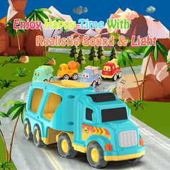 Veslier mud truck image invites outdoor-inspired imaginative play.