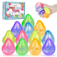 VESPRO 12-pack stress balls inside gift box for quick stress relief