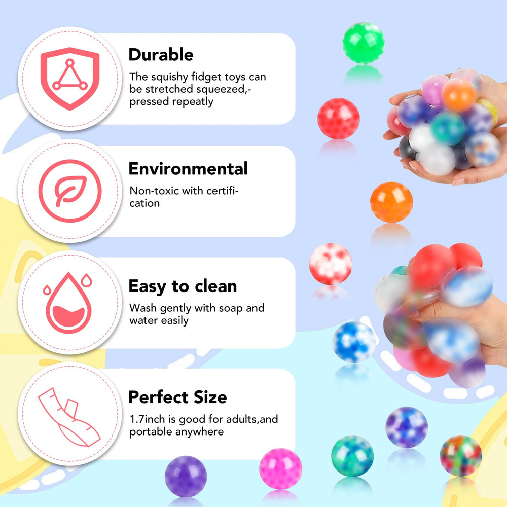 VESPRO anxiety-relief ball for focused, mindful fidgeting.