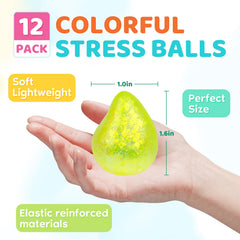 VESPRO brightly colored stress balls set for sensory play and daily calm