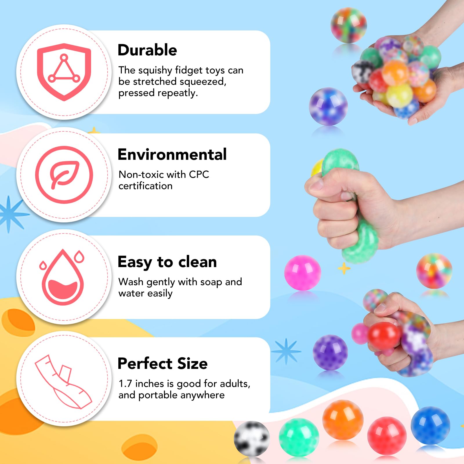 VESPRO party favors featuring 12 styles for events and celebrations.