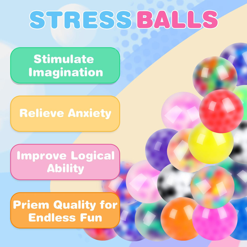 VESPRO portable squeeze stress balls are pocket-friendly for on-the-go moments.