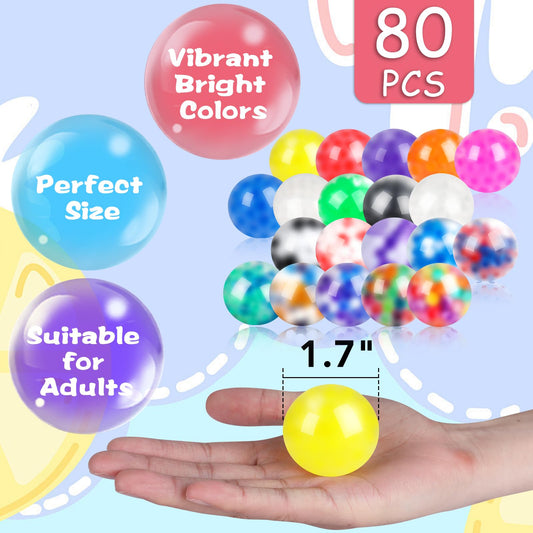 VESPRO squishy stress ball close-up highlighting softness and tactile squish.