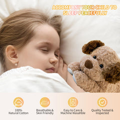 VETENSO weighted dog plush supports restful moments during naps.