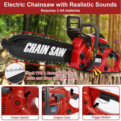 Vextronic cutting saw head attached to drill for realistic movement sounds