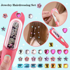 VEYORRA kids hair styling stamper with clamp design for easy use