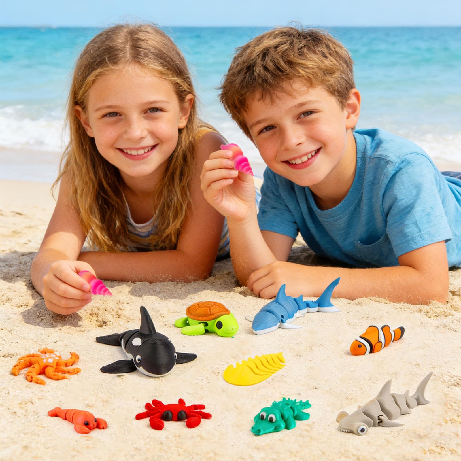 VGBEP sea animals crabs figurine great party favors and playful display.
