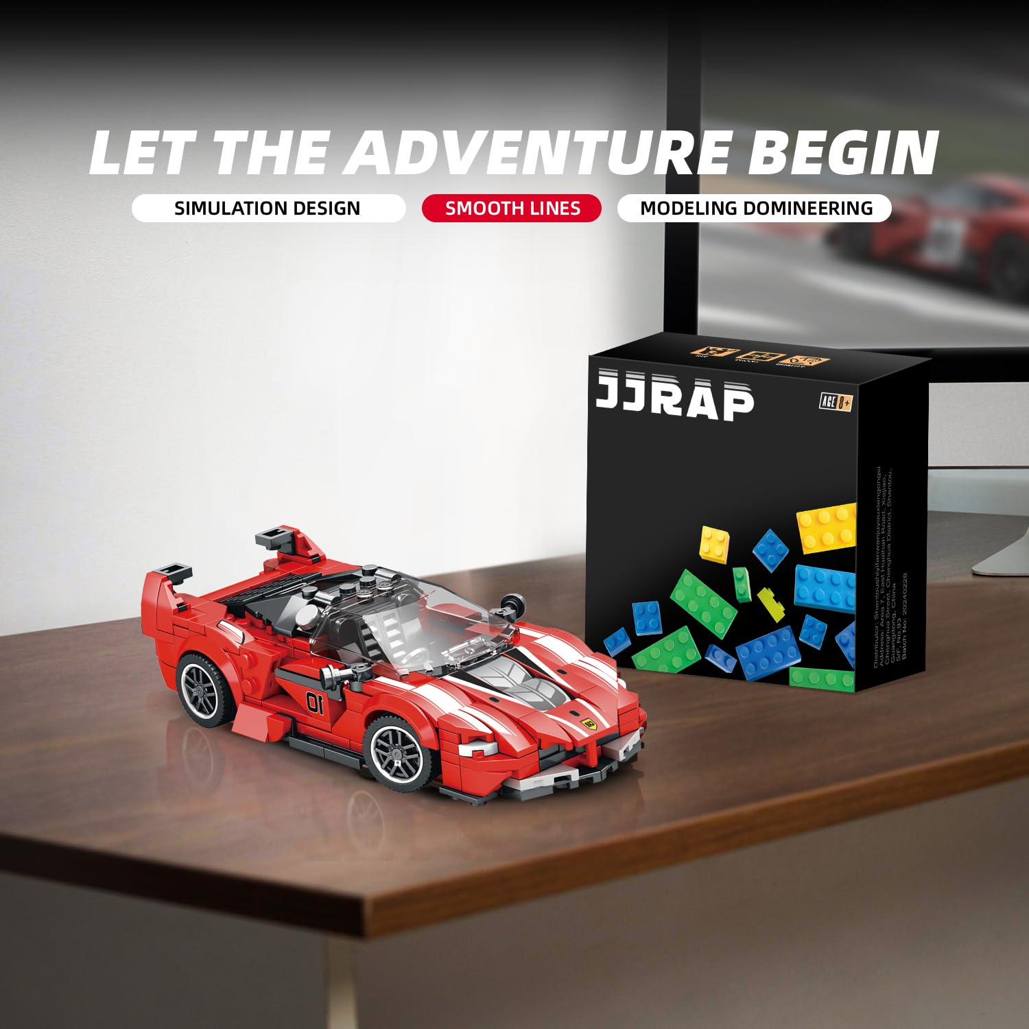 VGD 2-pack race car models – assembled model, ready for display and gifting.