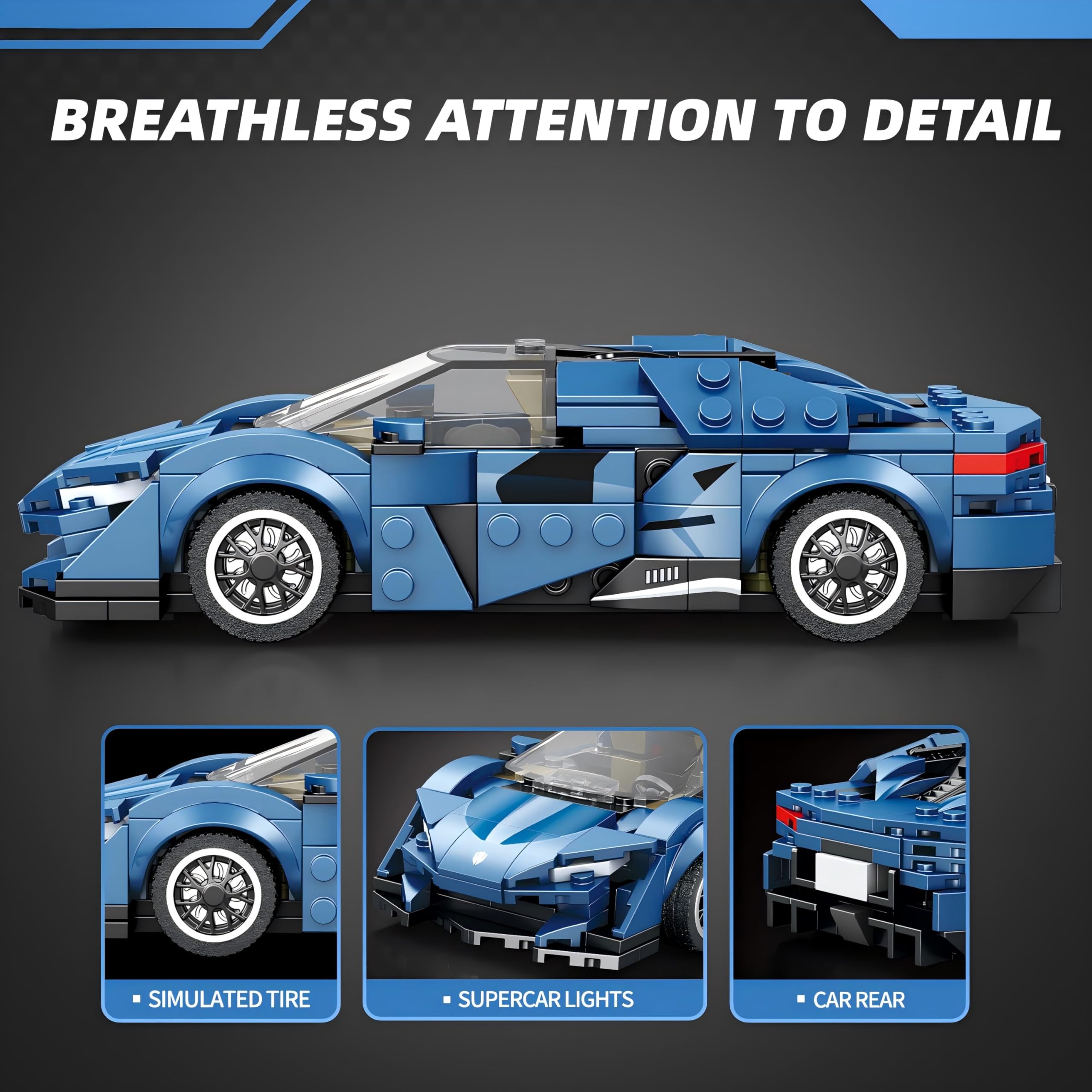 VGD 2-pack race car models – top view, perfect for collectors' display setups.