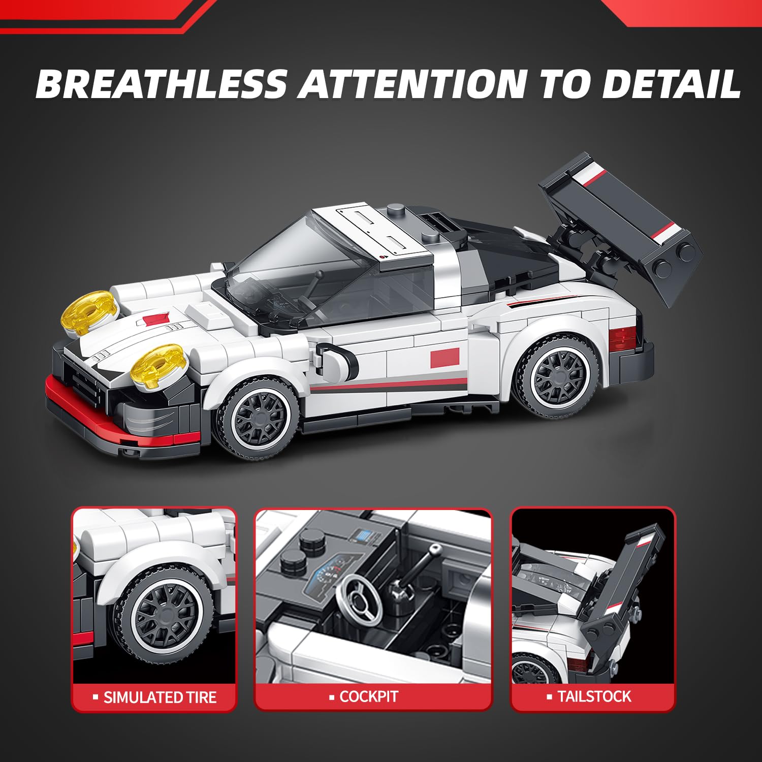 VGD 320-piece set showcases high-quality blocks for satisfying build experiences.