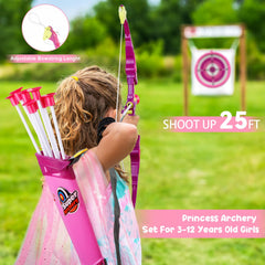 VGOFUN butterfly mask completes princess archery costume