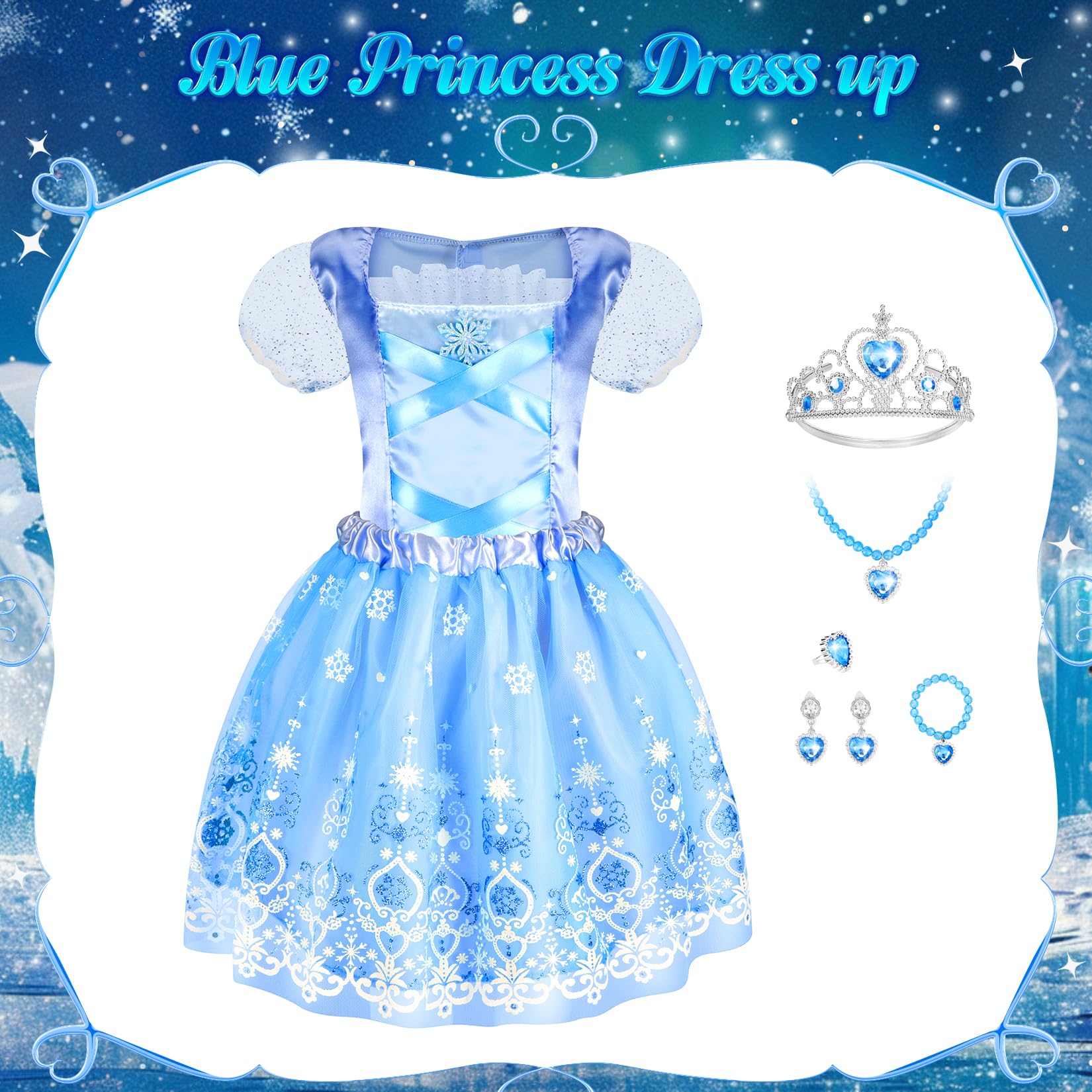 VGOFUN hair hoops and crowns help quick princess styling