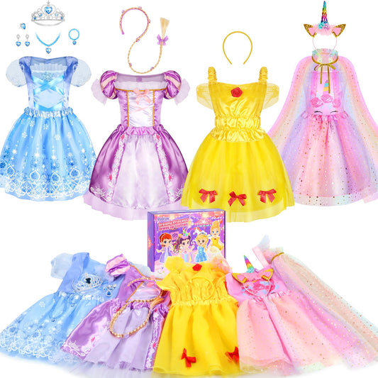 VGOFUN Princess Dress Up box with the full 19-piece set for imaginative play
