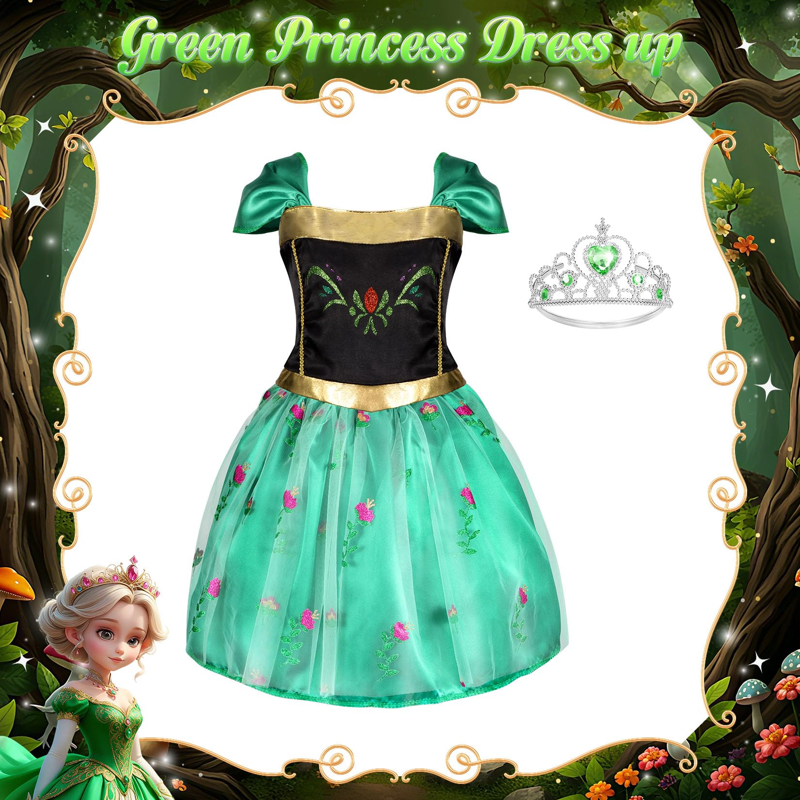 VGOFUN dress-up earrings highlight sparkle and finish outfits quickly for easy accessorizing.