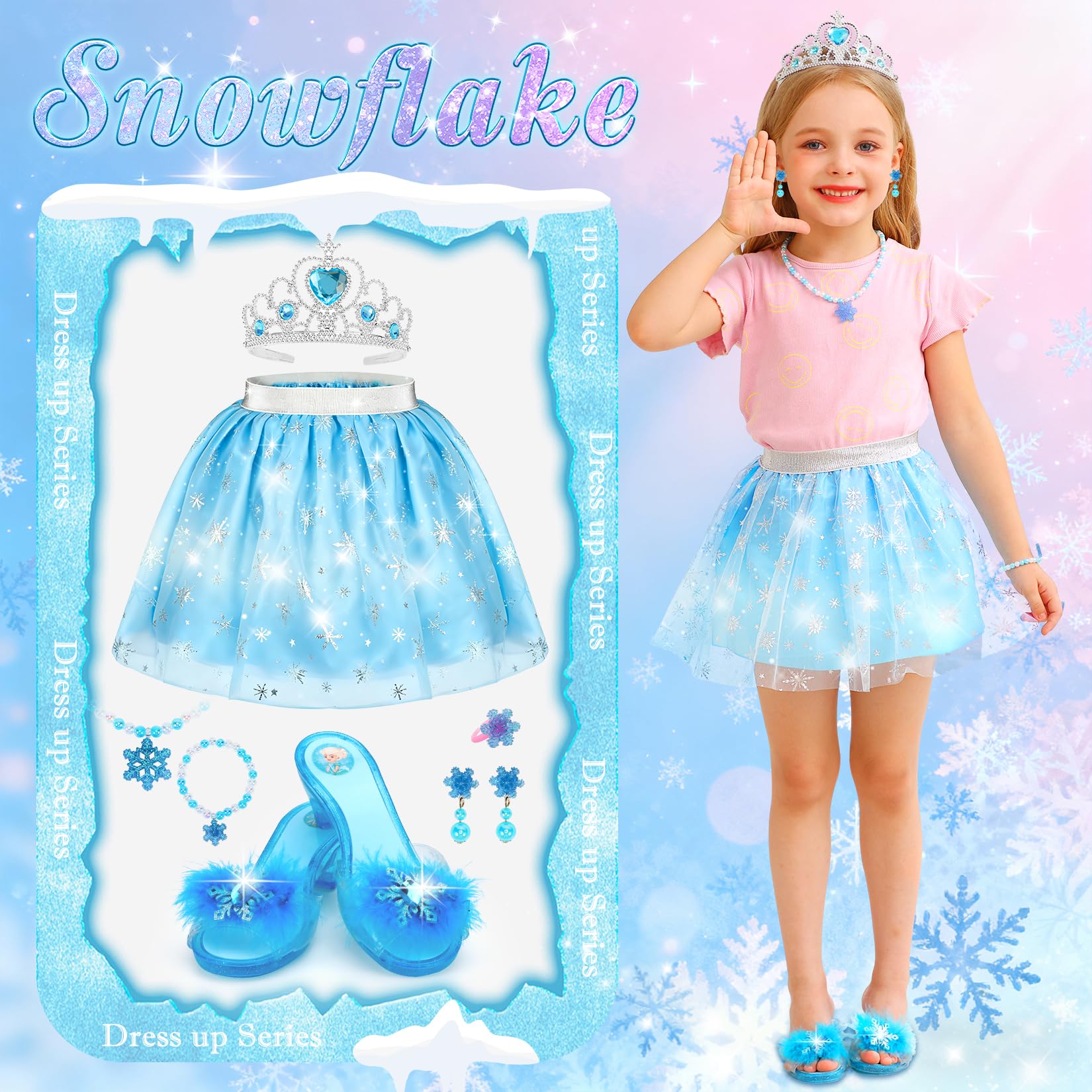 VGOFUN purple mermaid dress with seashells enhances imaginative storytelling.