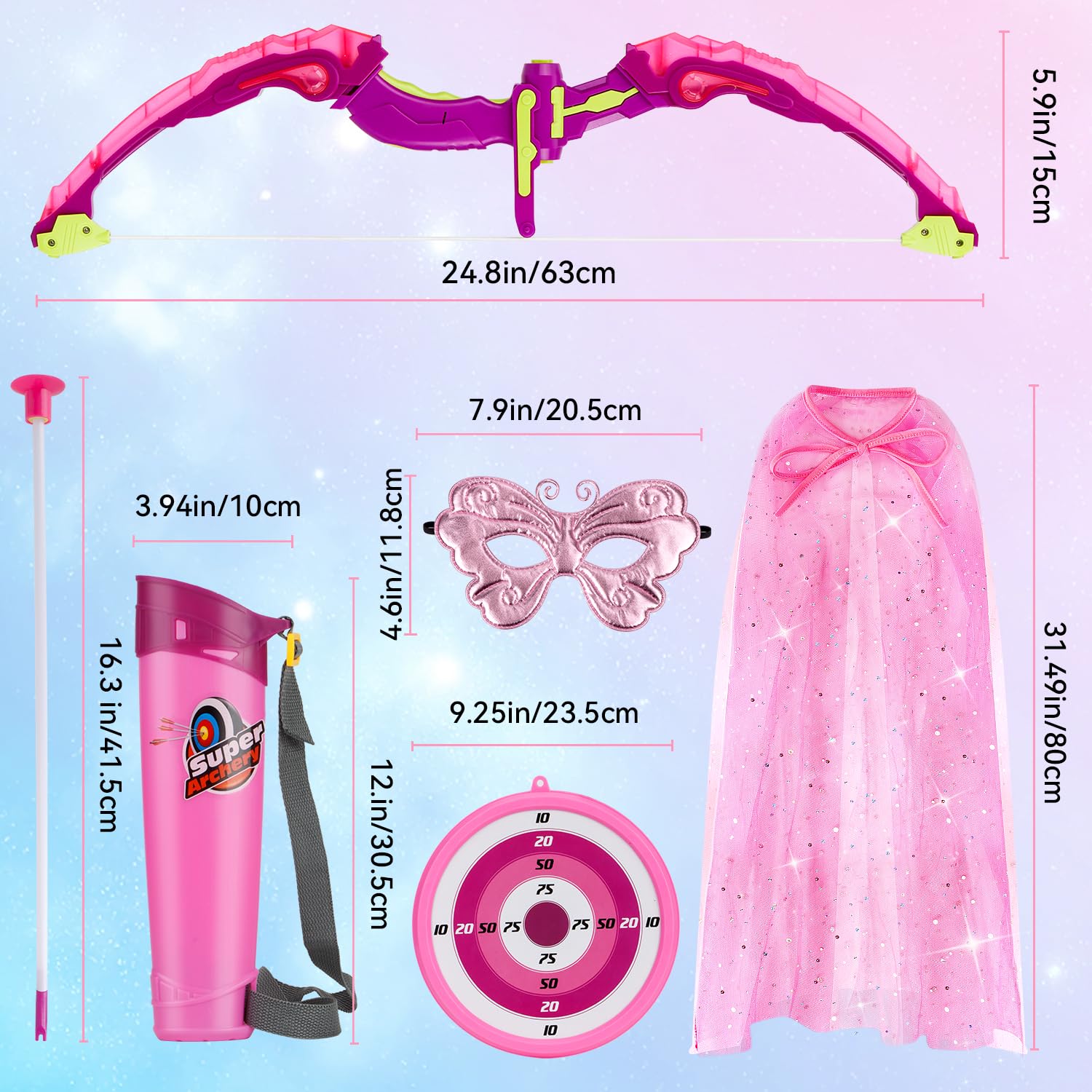 VGOFUN suction cup arrows designed for safe target practice