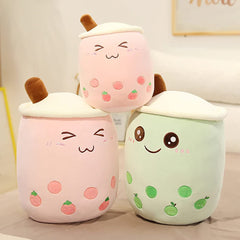 VHYHCY Boba plush on sofa corner, playful decor and hug buddy.