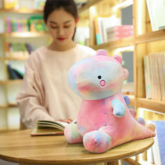 VHYHCY dinosaur plush toy in kid’s room doubles as a decorative, friendly accent.