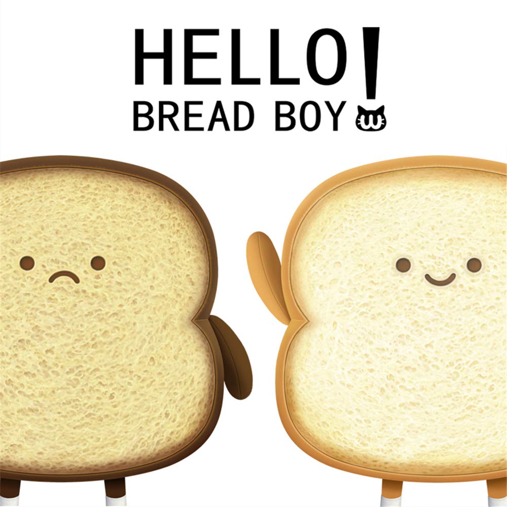 VHYHCY plush bread toy with soft surface for bedtime reading comfort