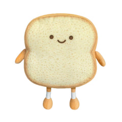 VHYHCY toast bread pillow with smiling expression for cozy couch cuddles