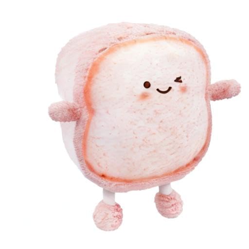 VHYHCY toast bread pillow pink, enhances cozy corners of any room