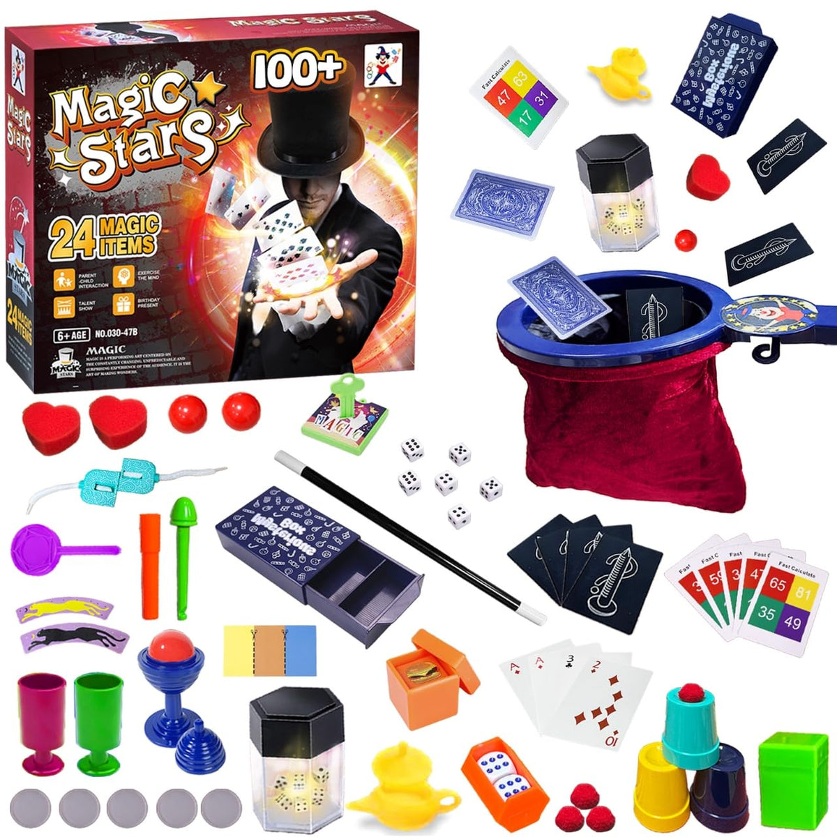 VIANBYE Magic Kit ensemble of kid-friendly props sparks creativity and safe, guided play
