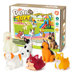 VIBOYLAR waterproof, sealed bath toys keep bath play mess-free