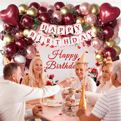 Vicduotex burgundy tablecloth 54x108 inches for stylish table styling.