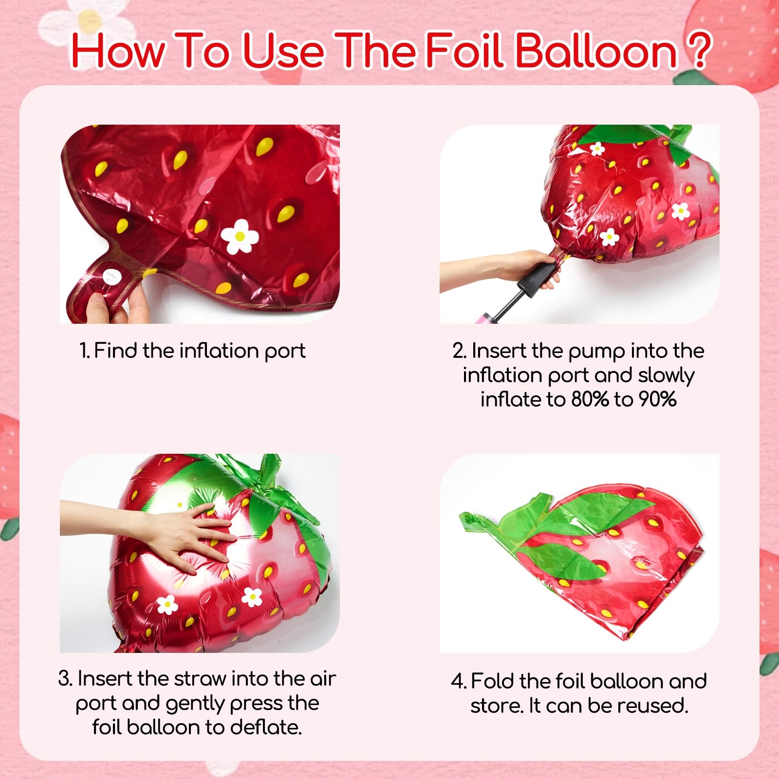 Vicduotex red polka dot balloons bring playful décor accents.