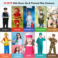 Vicenpal firefighter costume set for kids sparks brave storytelling play.