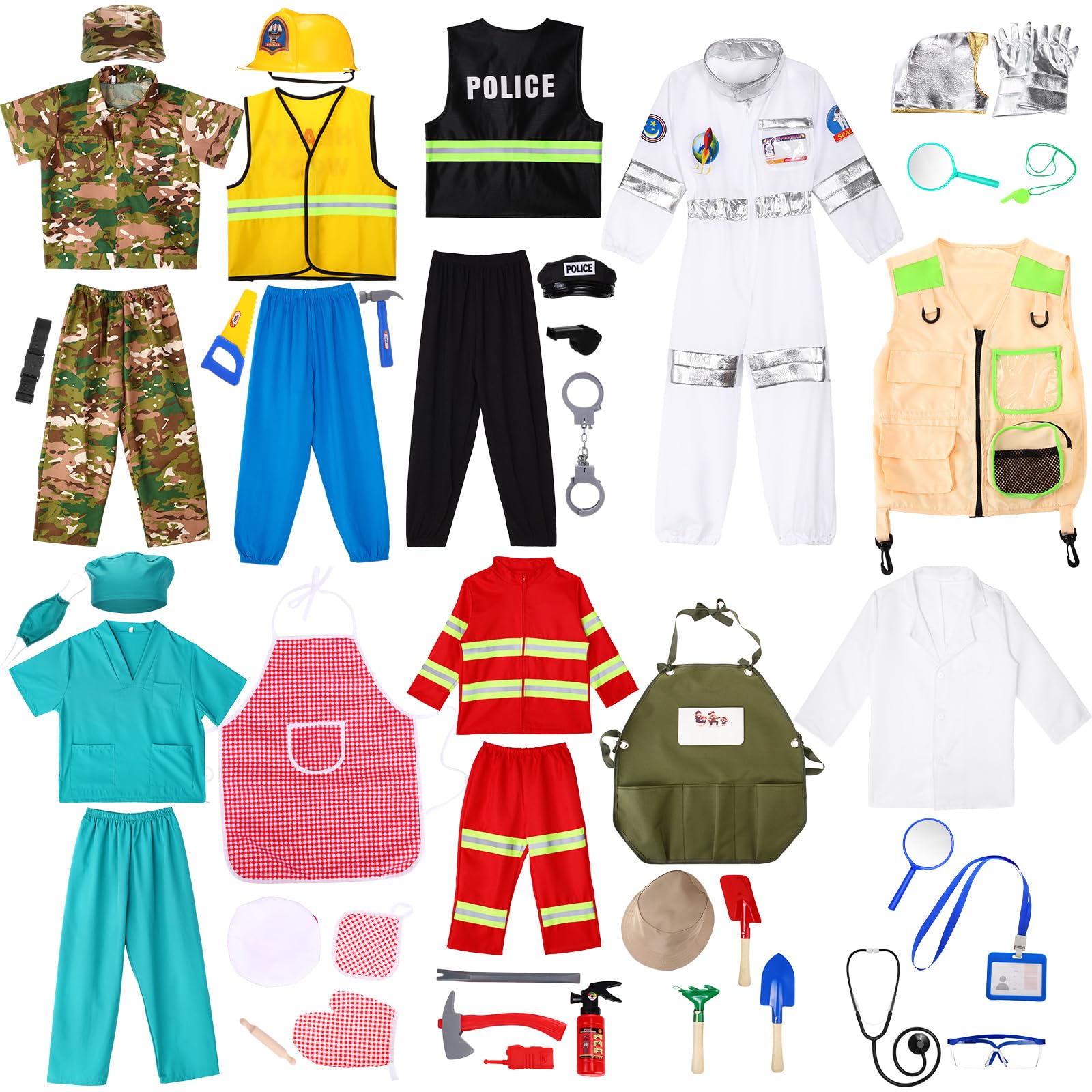Vicenpal scientist costume set for kids fuels curiosity and experimentation.