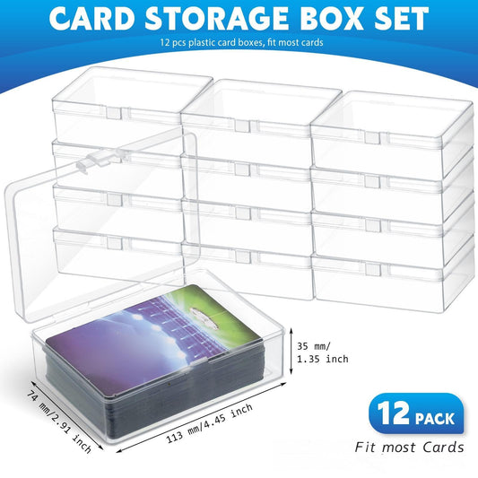 Vicenpal transparent deck boxes showcasing card art while staying organized