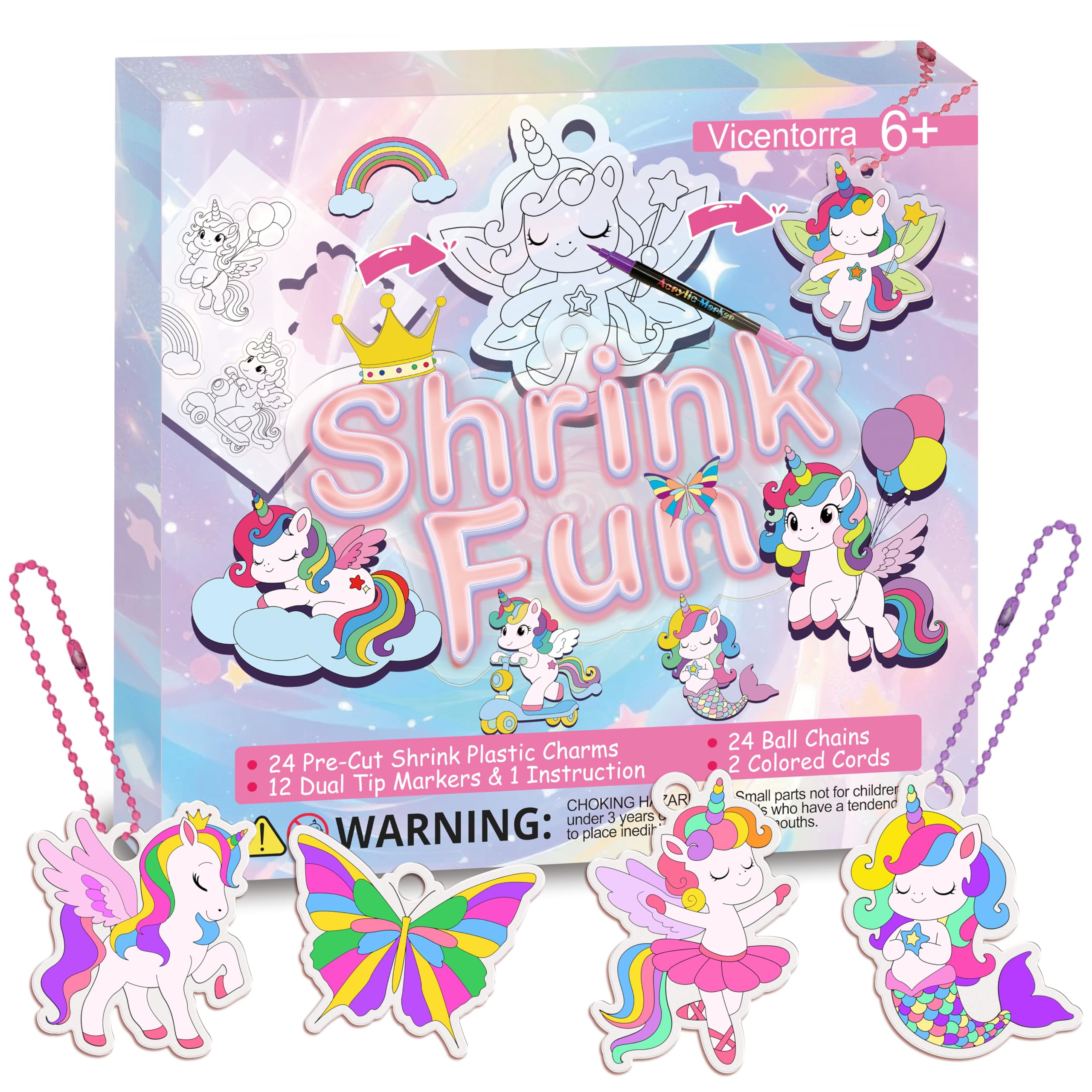 No-mess Vicentorra kit with pre-cut pieces for crafting