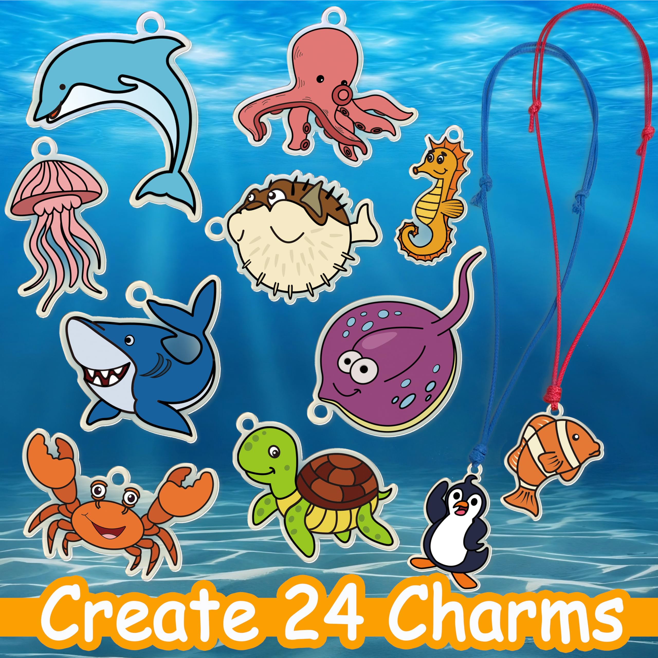 Vicentorra pre-cut charms enable quick, mess-free crafting sessions for kids.