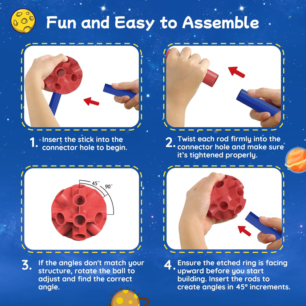VICHTOP safe materials ensure kid-friendly, durable fort structures