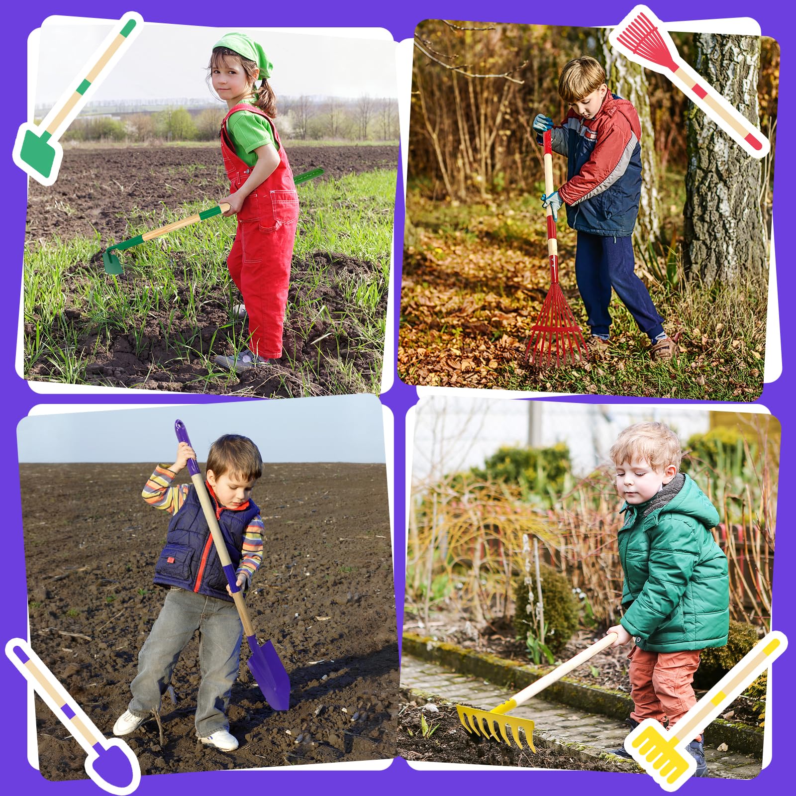 VICHTOP toddler-friendly trowel in hand demonstrates comfortable grip.