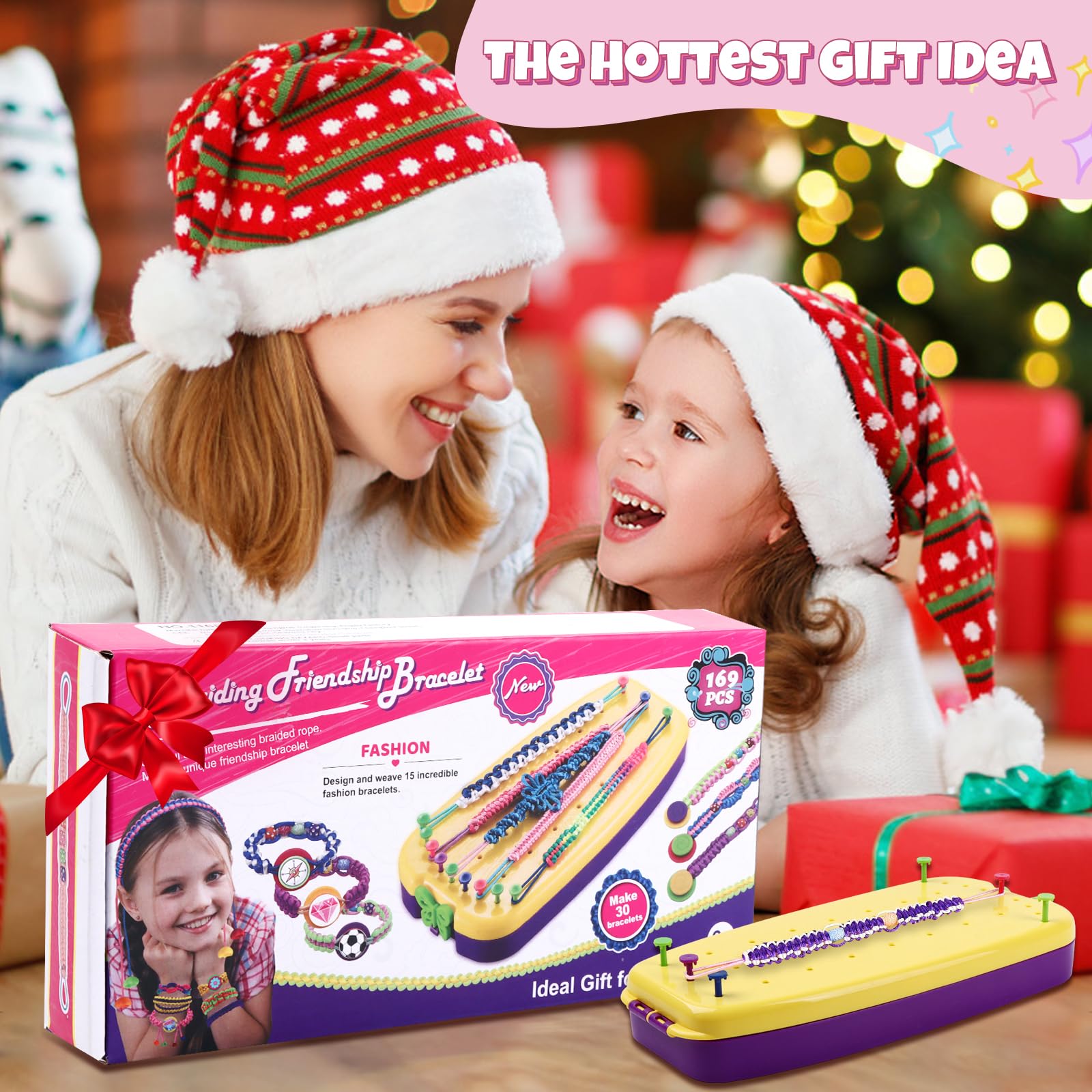 VIDIBESTY instruction guide helps beginners craft 10 bracelet styles.