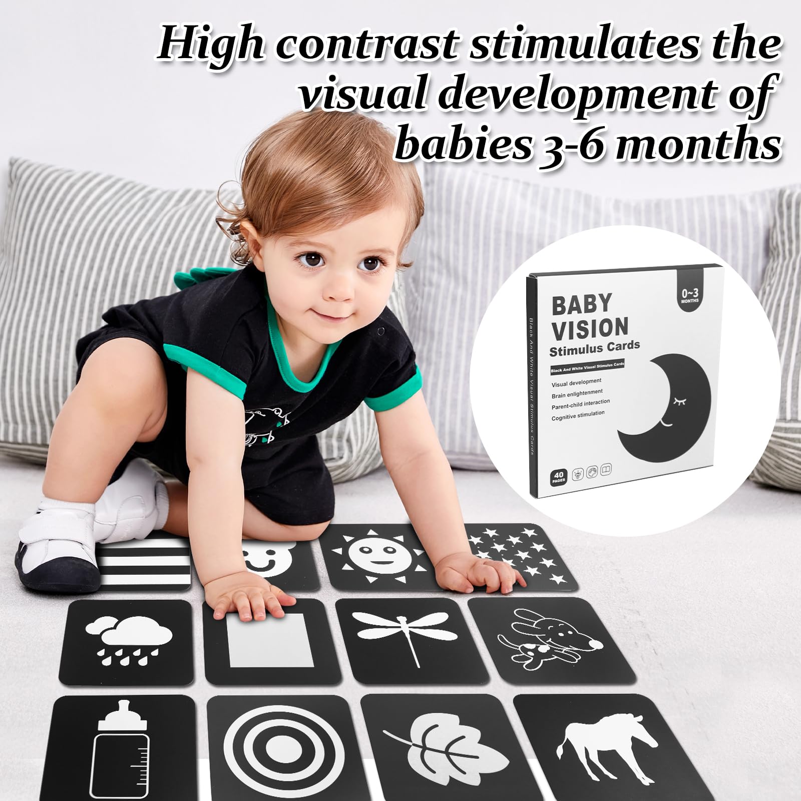 VIESMUMU baby sock tambourine toy with textured surfaces