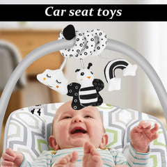 VIESMUMU black and white cards to focus newborn vision