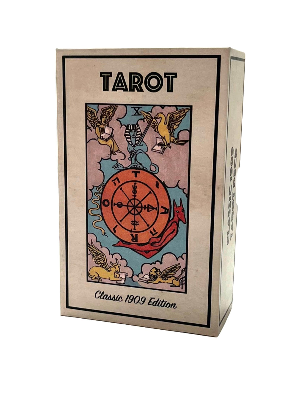 Vieux Monde Express Classic 1909 tarot deck cover showing vintage artwork for collectors.